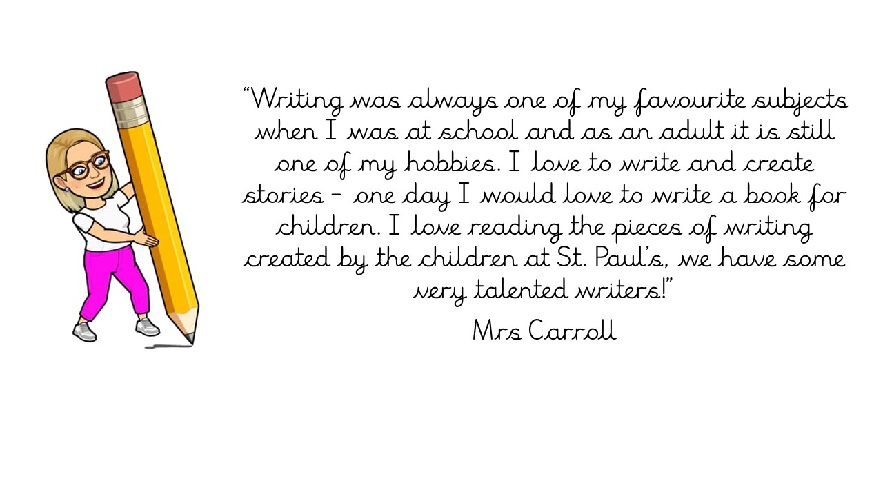 Mrs Carroll Writing Lead